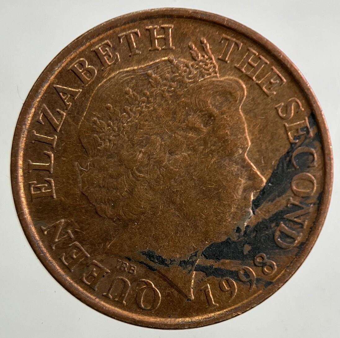 1998 Jersey One Penny Coin | Very High Grade