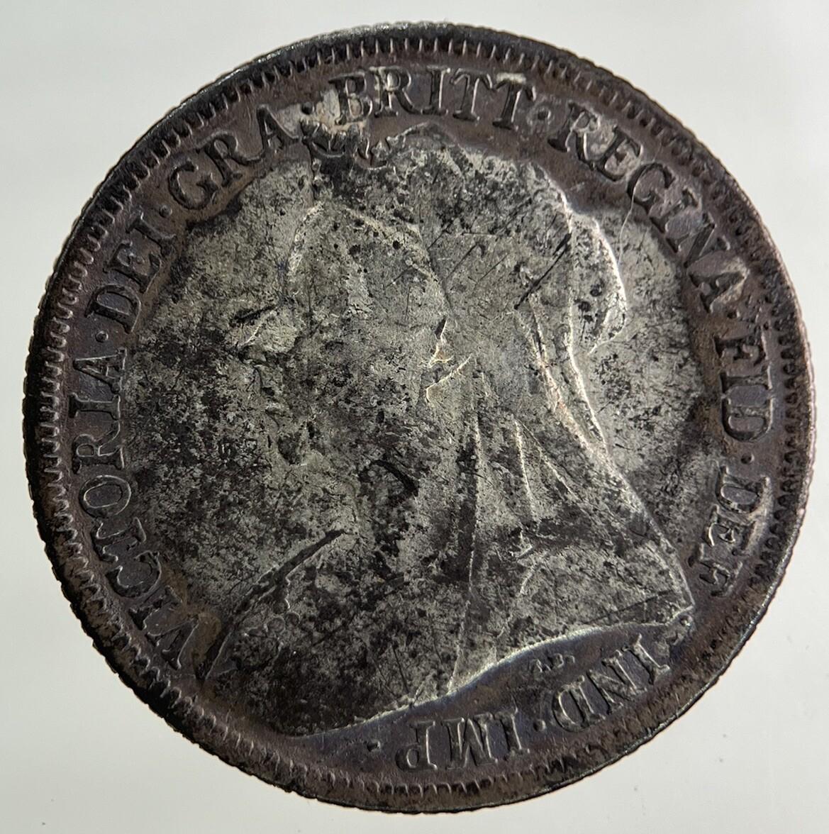 1899 Victoria Shilling Silver Coin | Fine Collectable Grade