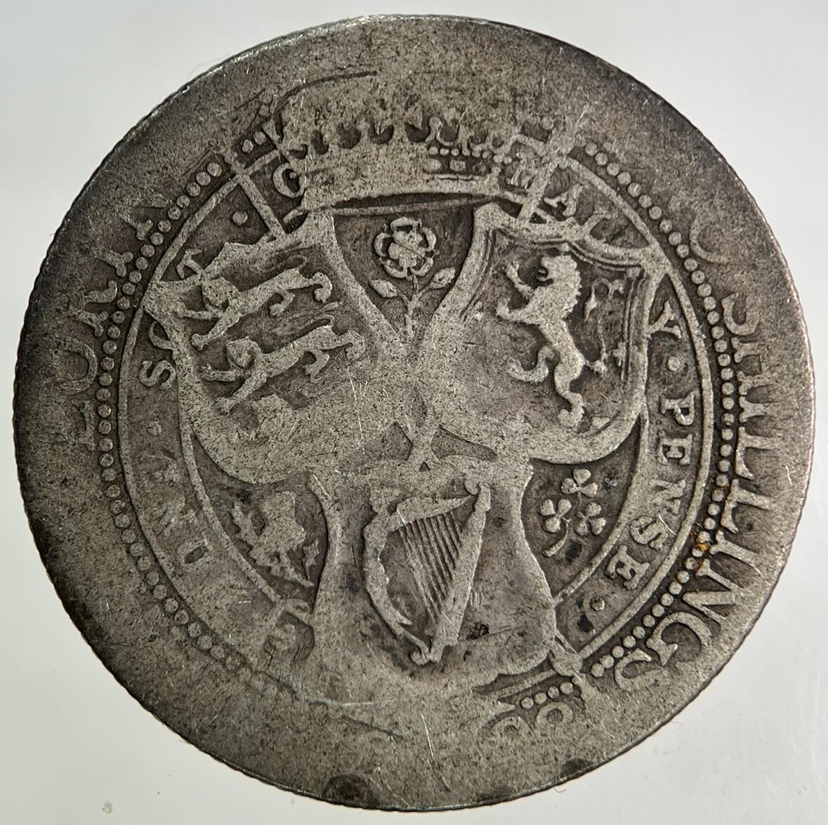 1898 Victoria Florin Silver Coin | Collectable Grade