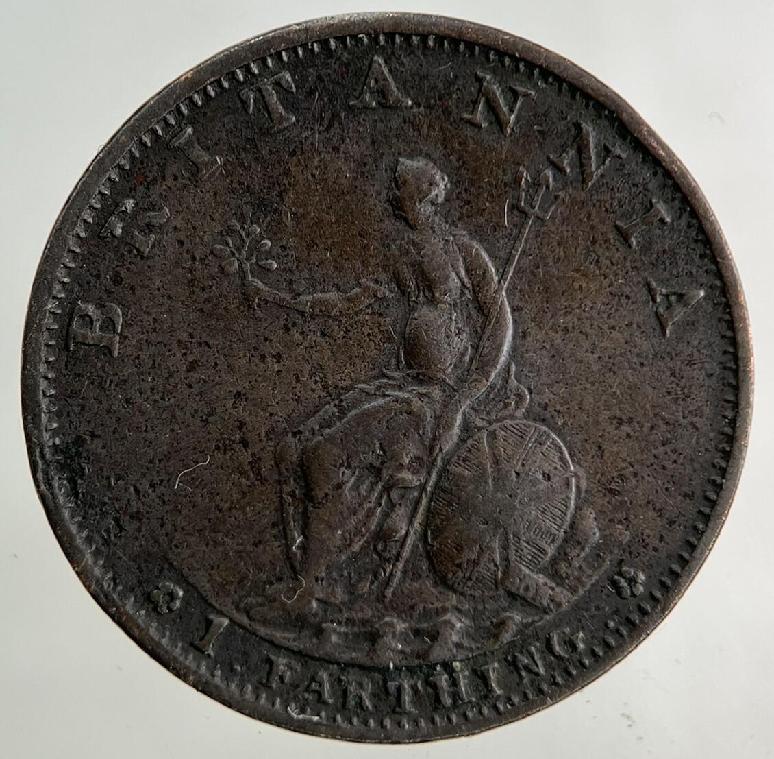 1799 George III 3rd Farthing Coin | Fine Collectable Grade