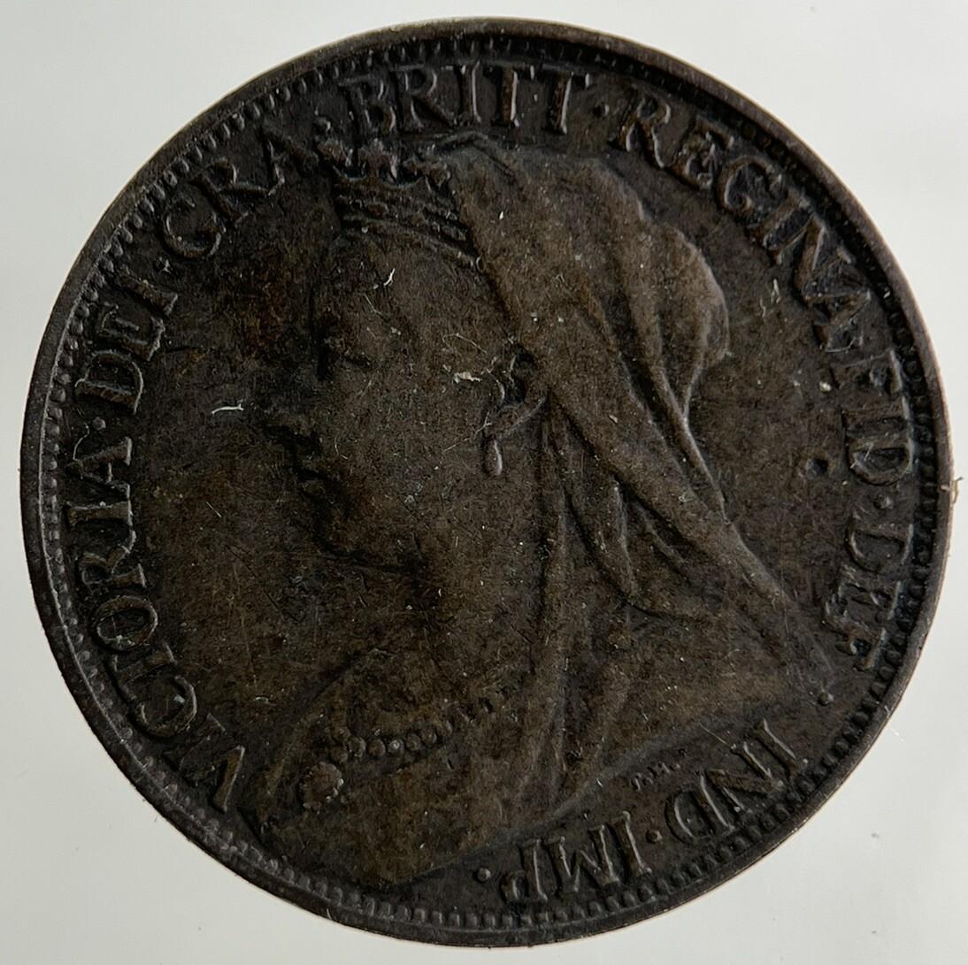 1896 Victoria Farthing Coin | Fine Collectable Grade