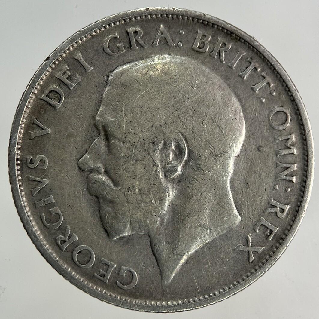 1911 George V Shilling Silver Coin | Fine Collectable Grade