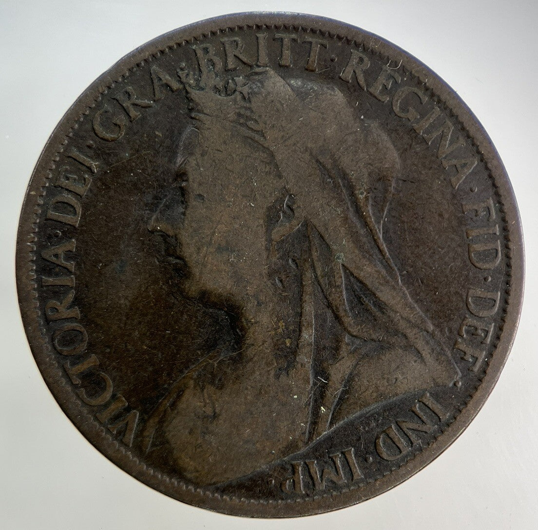 1899 Victoria One Penny Coin | Collectable Grade