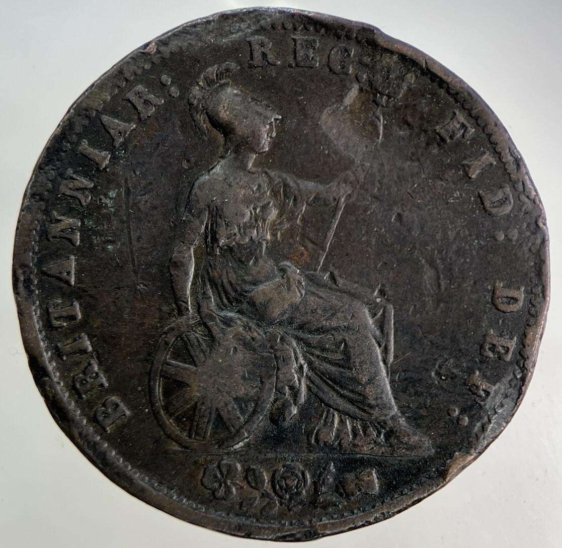 1854 Victoria Half-Penny Coin | Collectable Grade