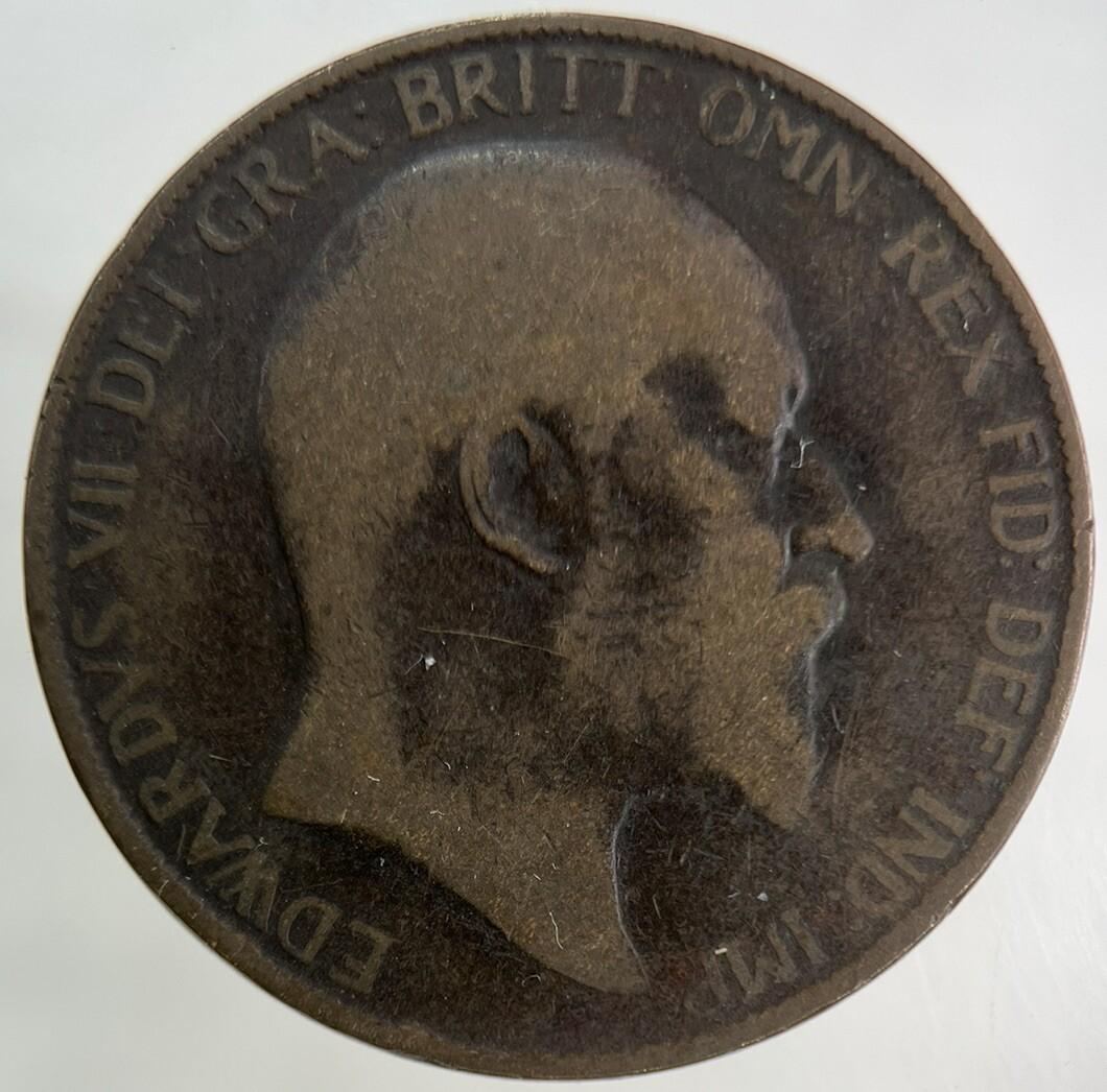 1905 Edward VII One Penny Coin | Collectable Grade