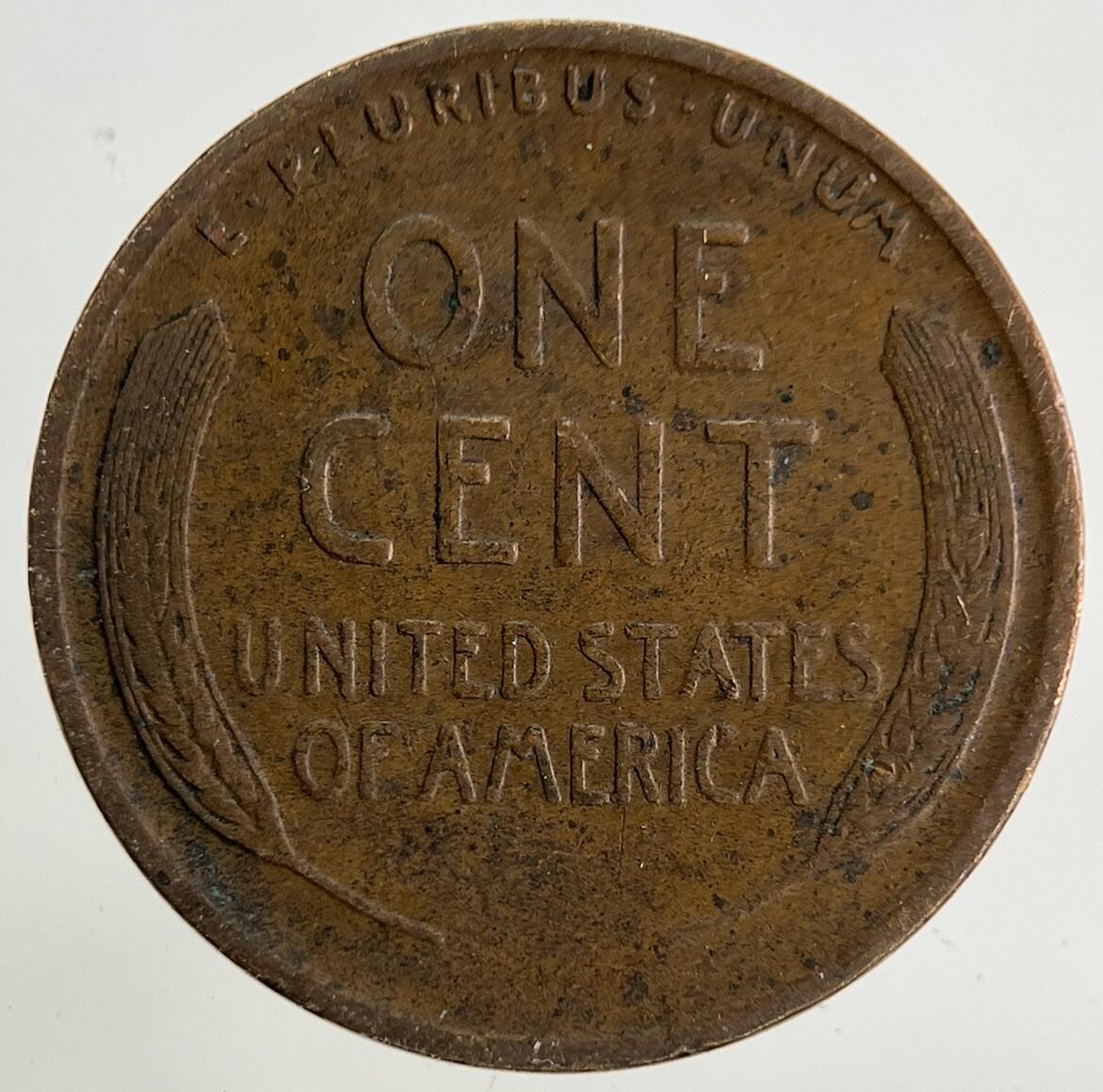 1910 US USA Wheat One Cent Coin | Fine Collectable Grade