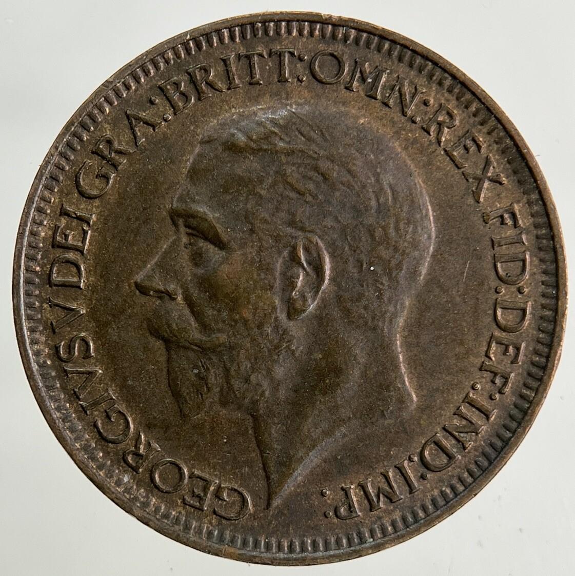 1933 George V Farthing Coin | Very High Grade
