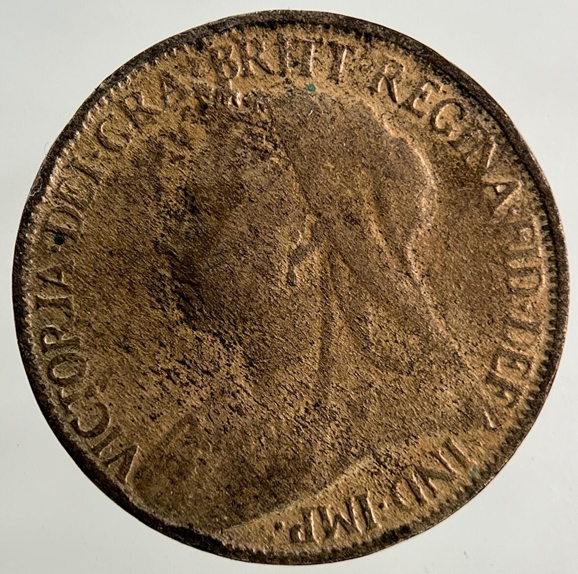 1897 Victoria Farthing Coin | Collectable Grade