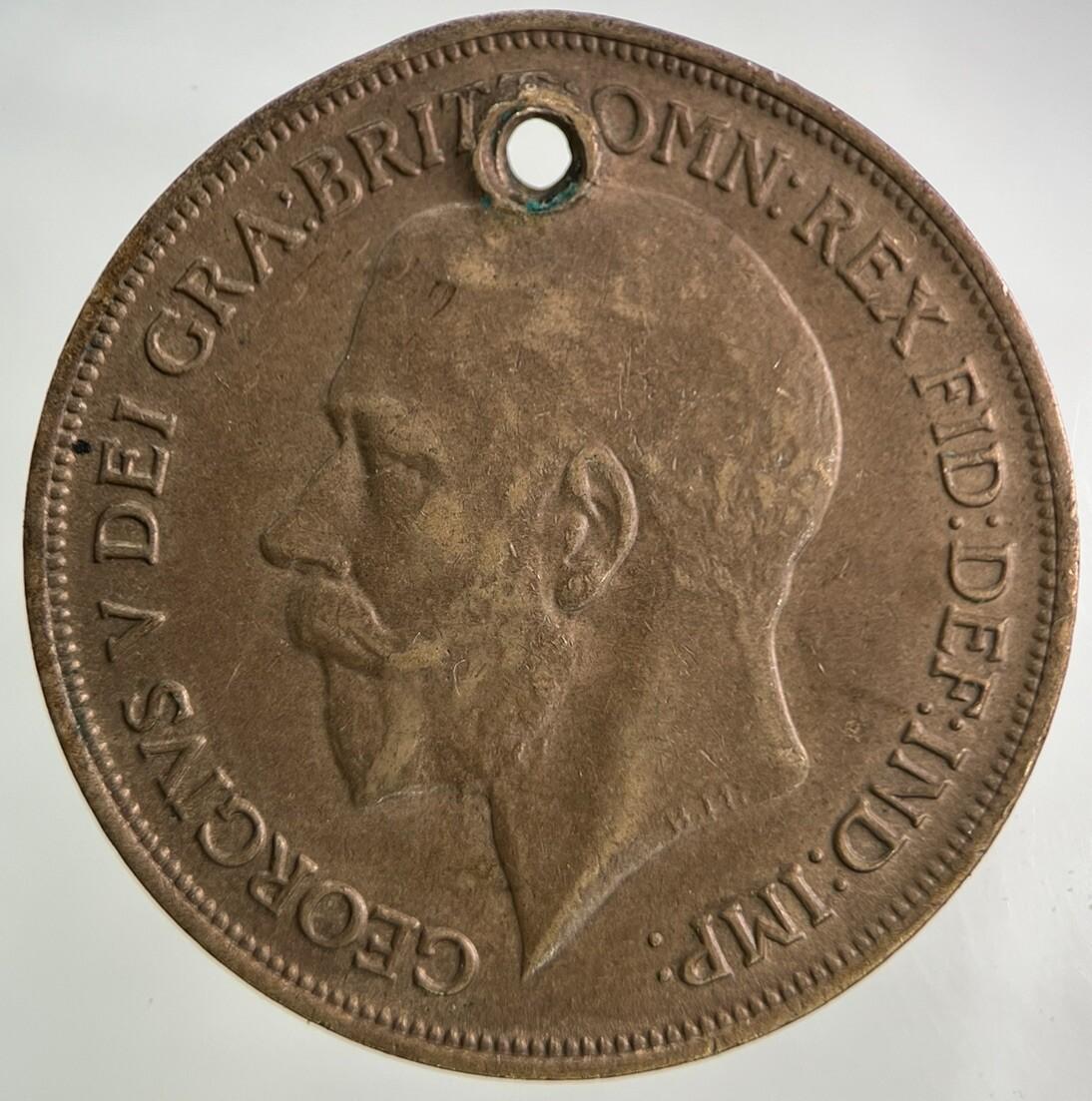 1918 George V One Penny Coin | Collectable Grade