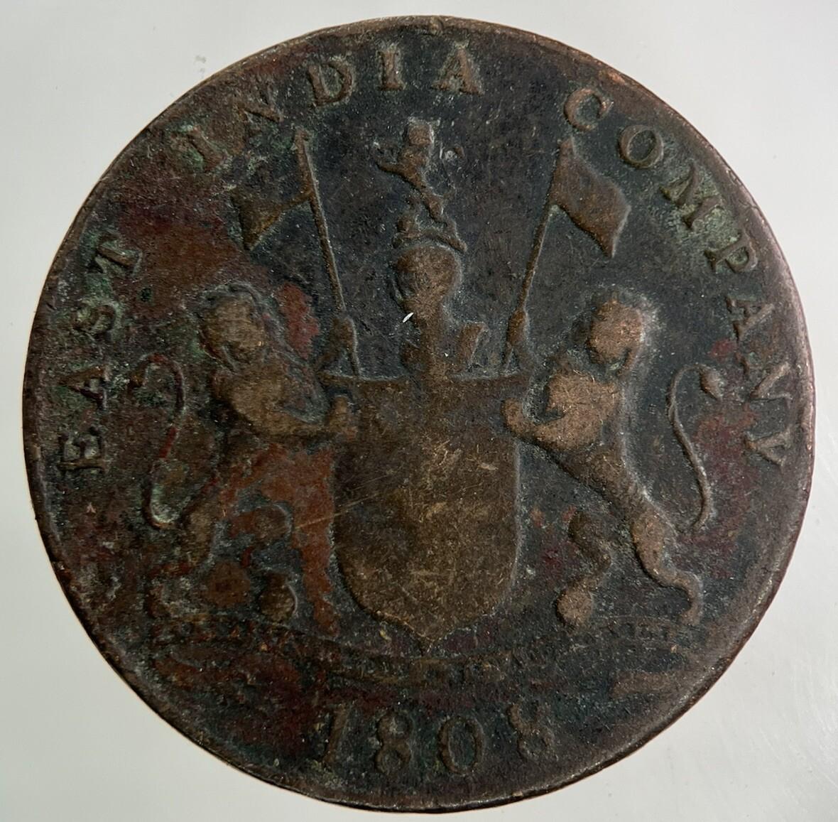 1808 East India Company XX Cash Coin | Collectable Grade