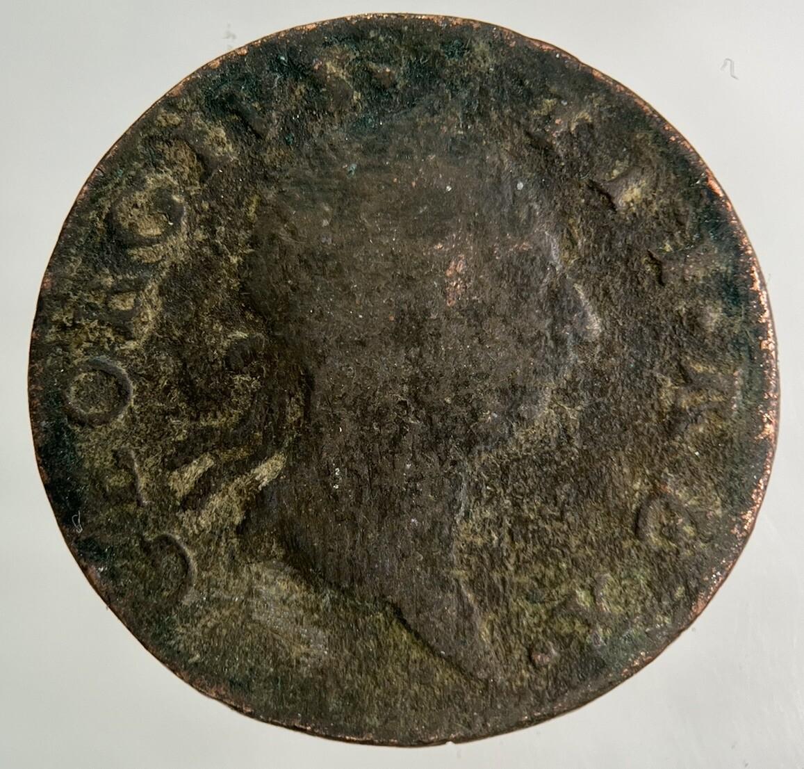 1766 Irish Half-Penny Coin | Collectable Grade