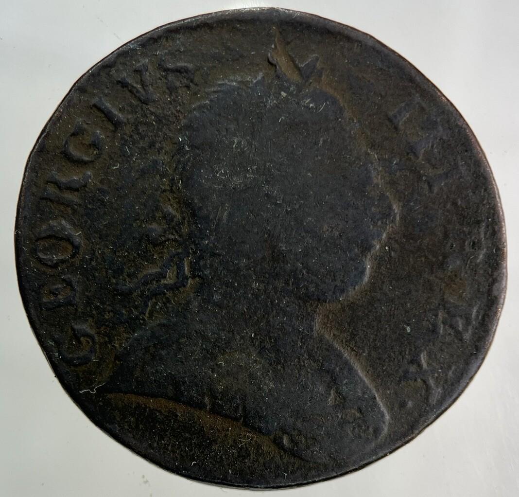 1775 George III 3rd Half-Penny Coin | Fine Collectable Grade