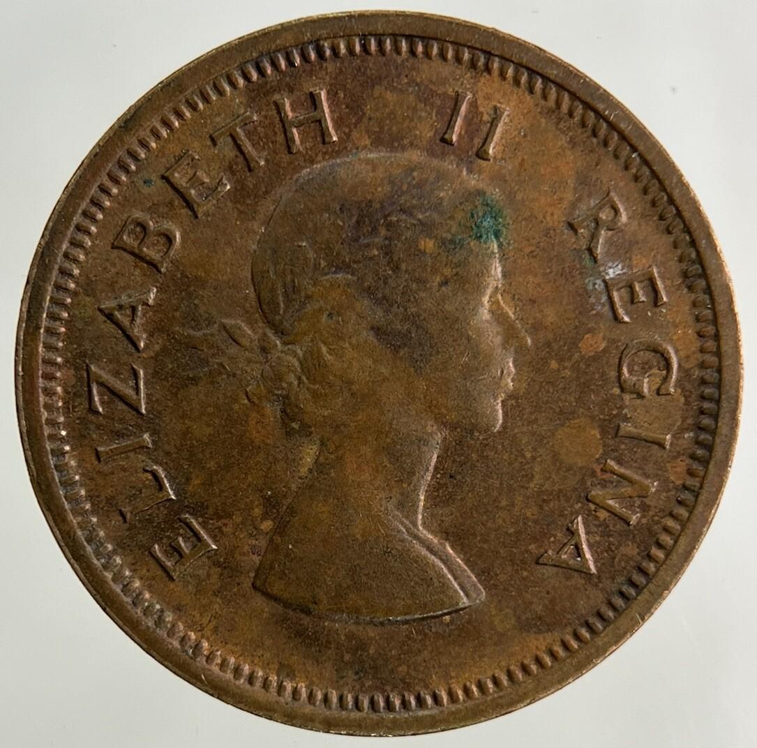 1955 South Africa 1/4d Farthing Coin | Very High Grade