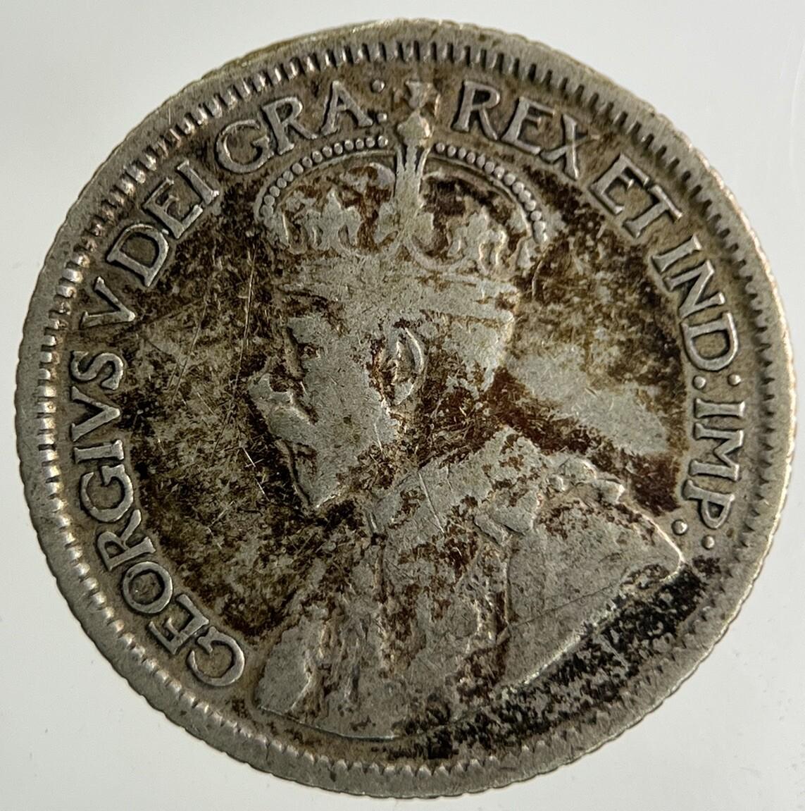 1921 Canada 10 Cents Silver Coin | Collectable Grade