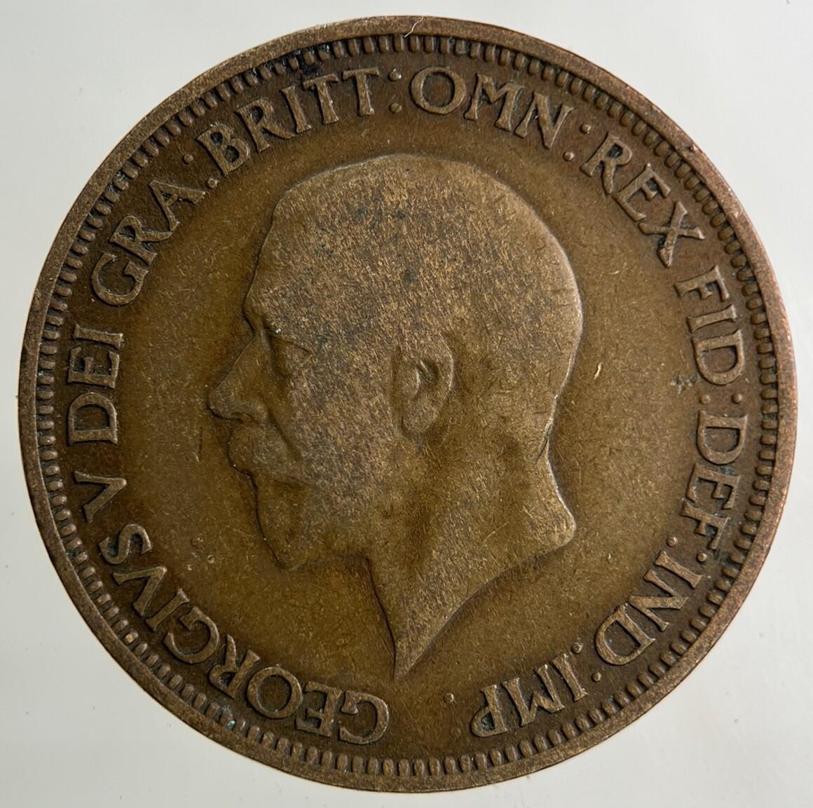 1930 George V Half-Penny Coin | Collectable Grade