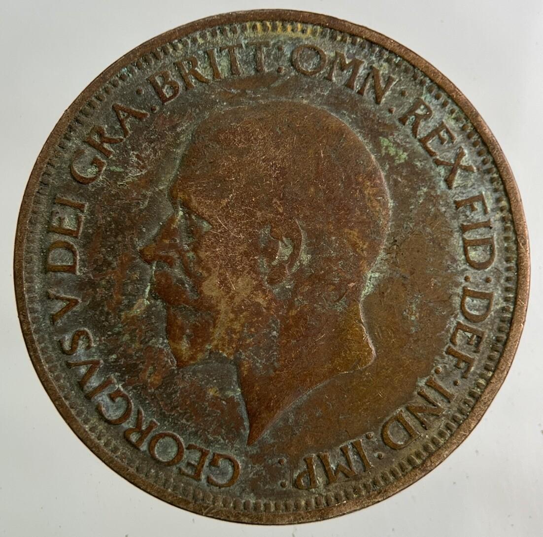 1929 George V Half-Penny Coin | Collectable Grade