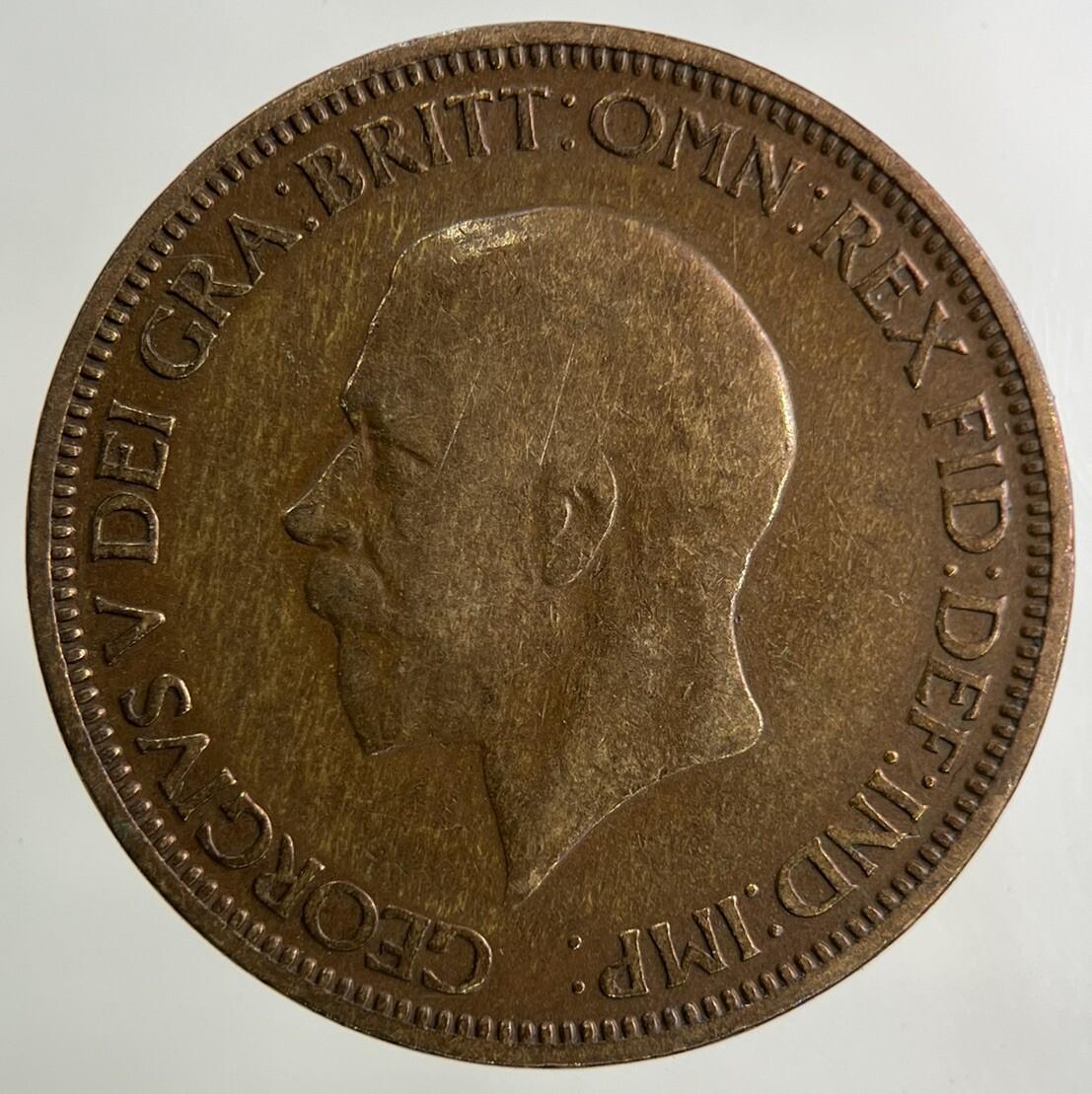 1936 George V Half-Penny Coin | Collectable Grade