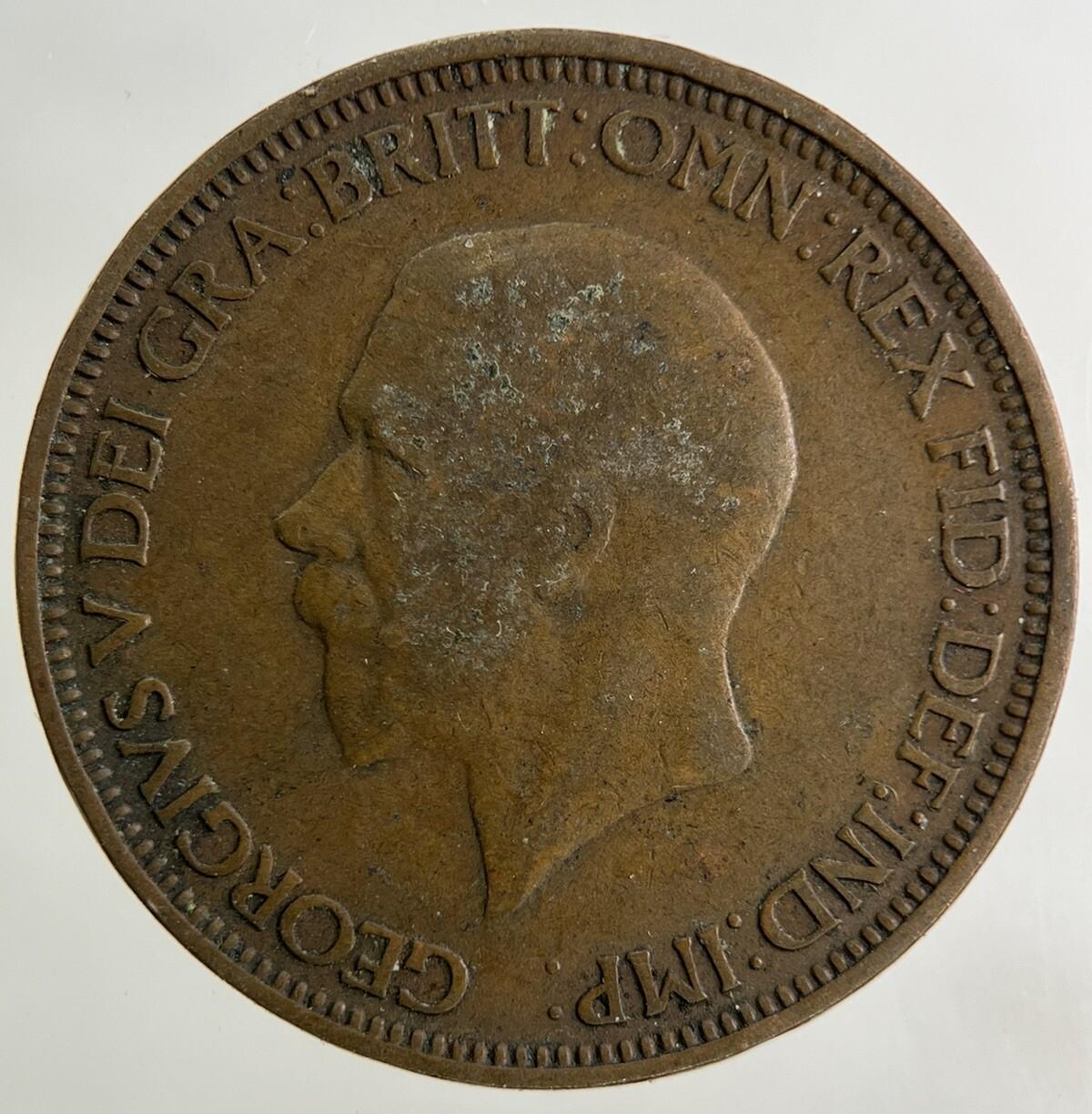 1932 George V Half-Penny Coin | Collectable Grade