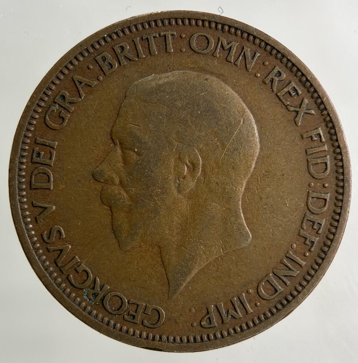 1936 George V Half-Penny Coin | Collectable Grade