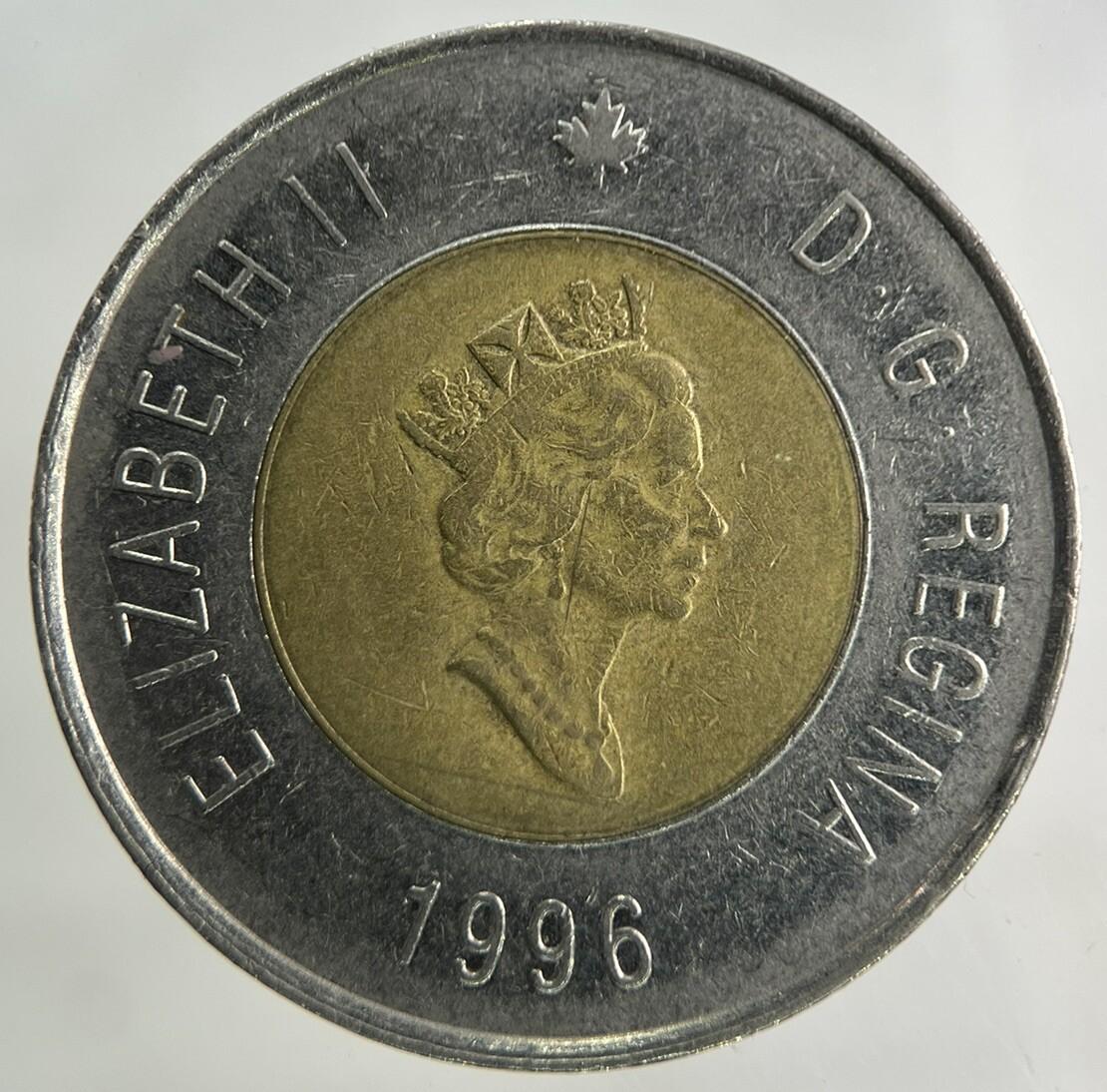1996 Canada 2 Dollars Coin | Fine Collectable Grade