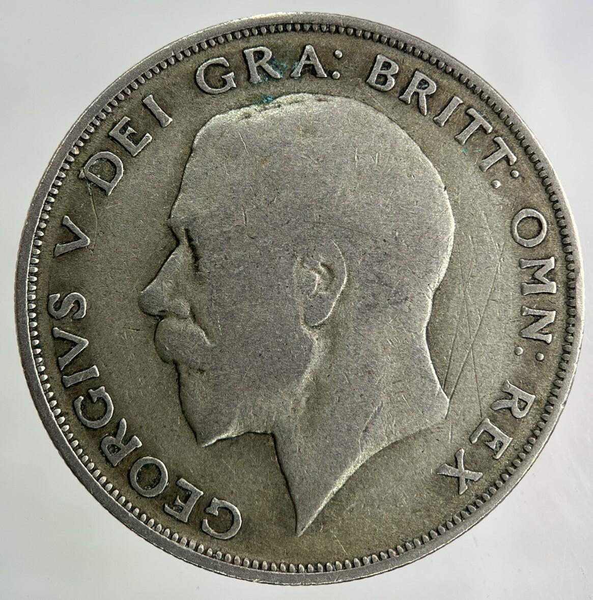 1921 George V Half-Crown Silver Coin | Collectable Grade