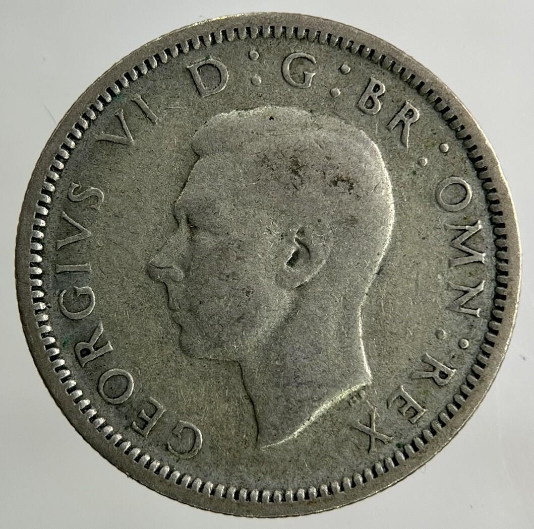 1944 George VI Sixpence Silver Coin | Fine Collectable Grade