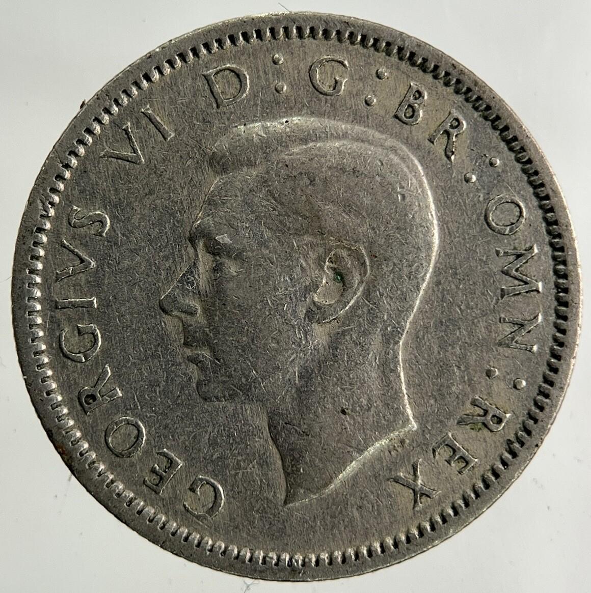 1948 George VI Sixpence Coin | Fine Collectable Grade