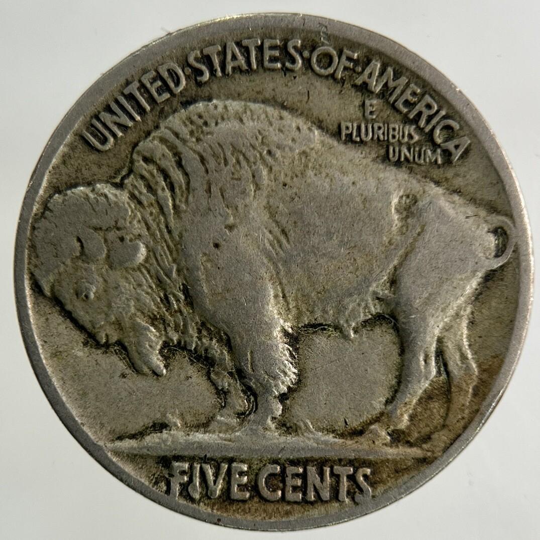 1916 US USA Buffalo Nickel 5 Cents Coin | Fine Collectable Grade