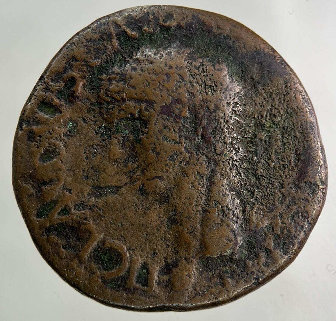 Ancient Roman Large S C Denarius Bronze Coin | Collectable Grade