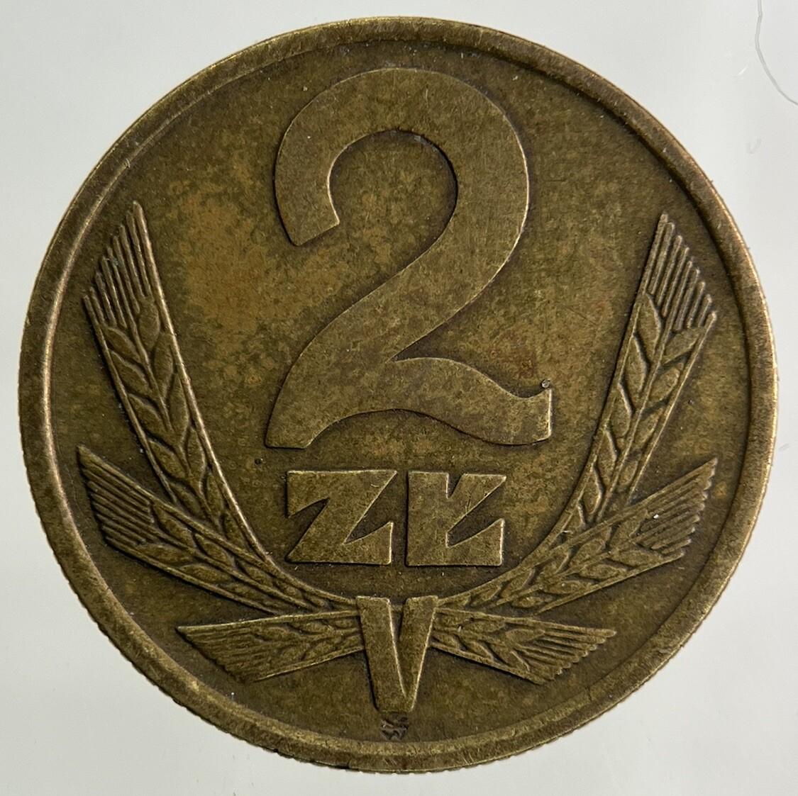1976 Poland 2 Zloty Coin | Fine Collectable Grade