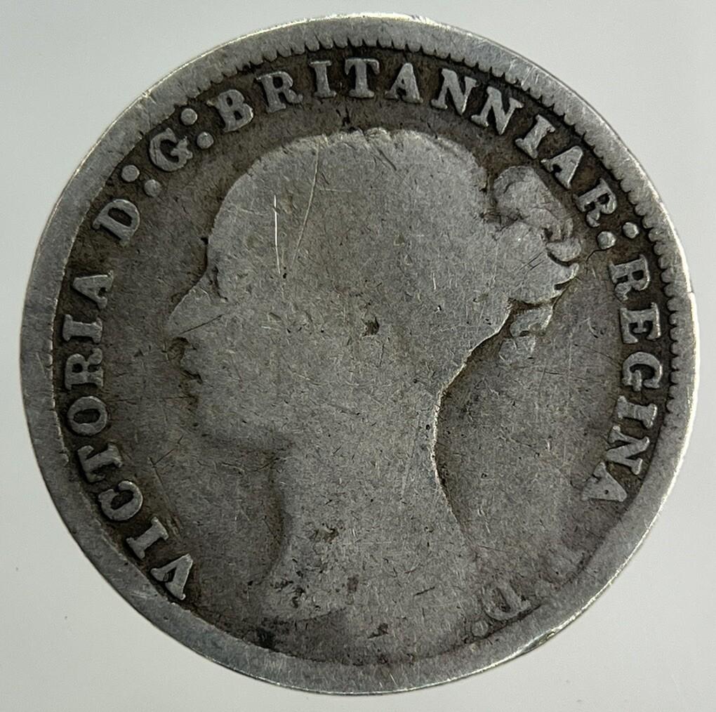 1878 Victoria Threepence Silver Coin | Collectable Grade