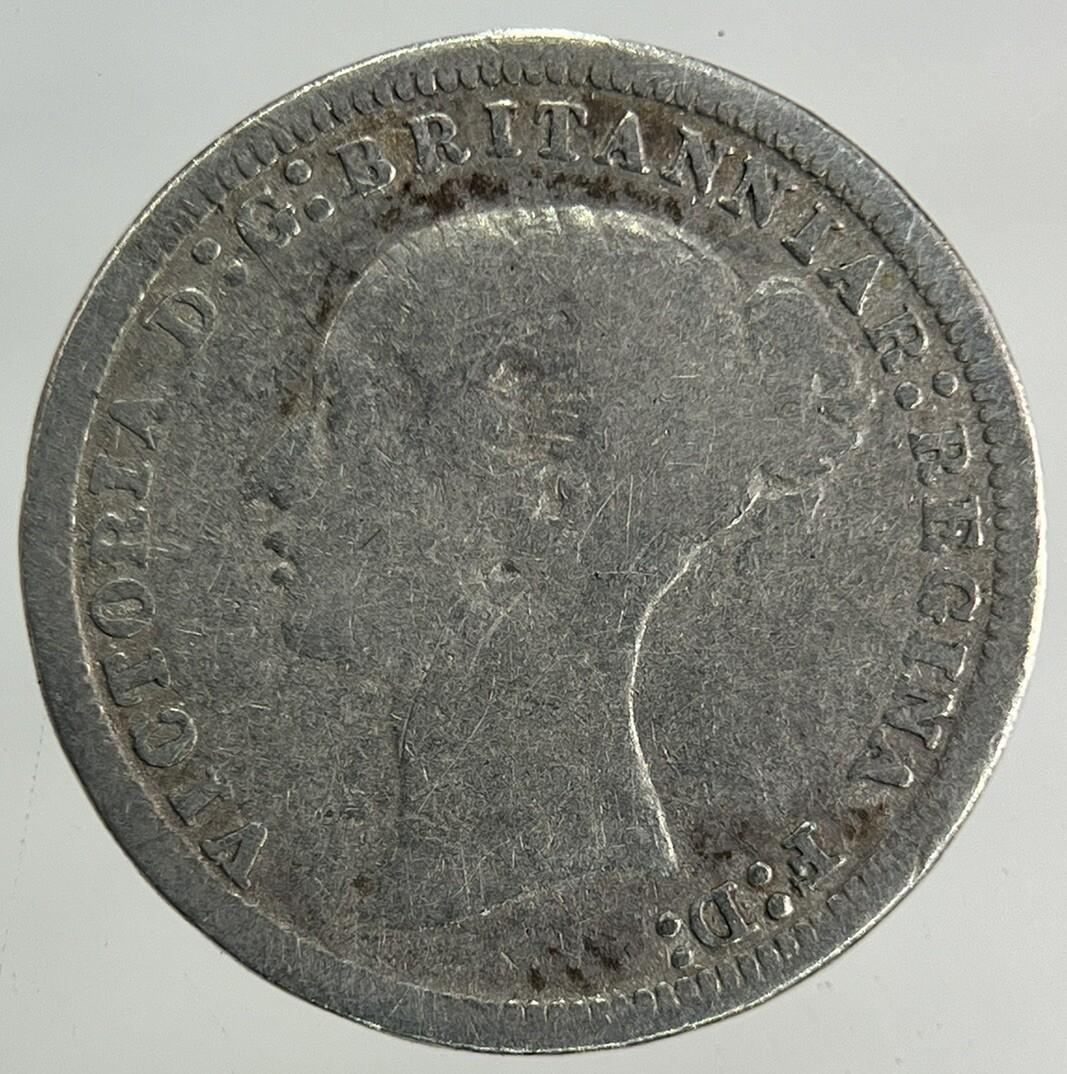 1878 Victoria Threepence Silver Coin | Collectable Grade