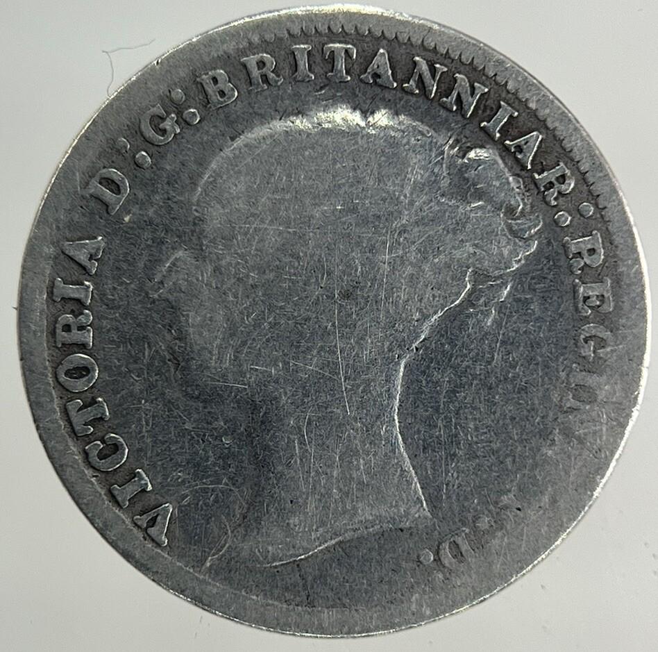 1876 Victoria Threepence Silver Coin | Collectable Grade