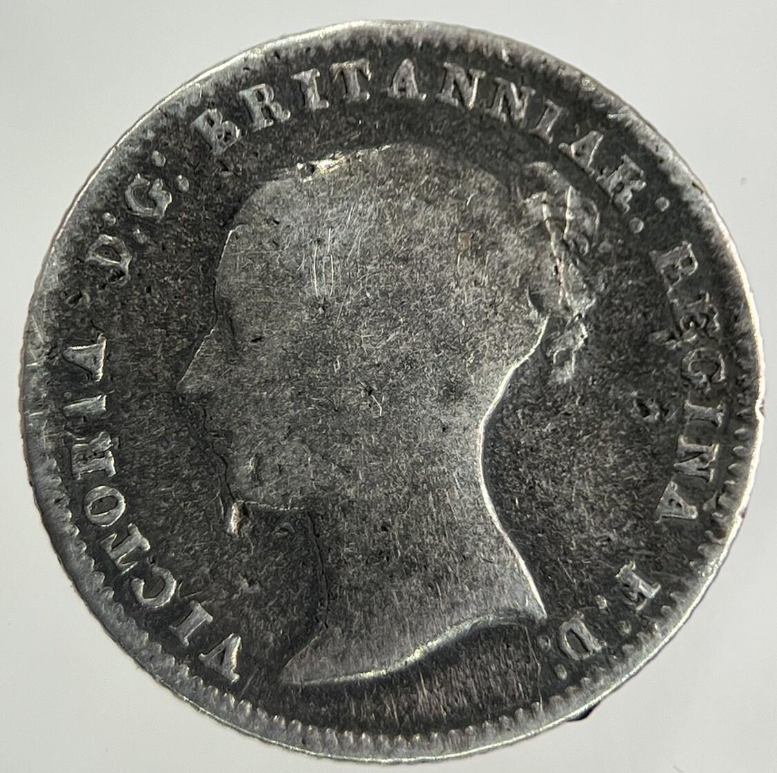 1840 Victoria Groat Four-Pence Silver Coin | Collectable Grade