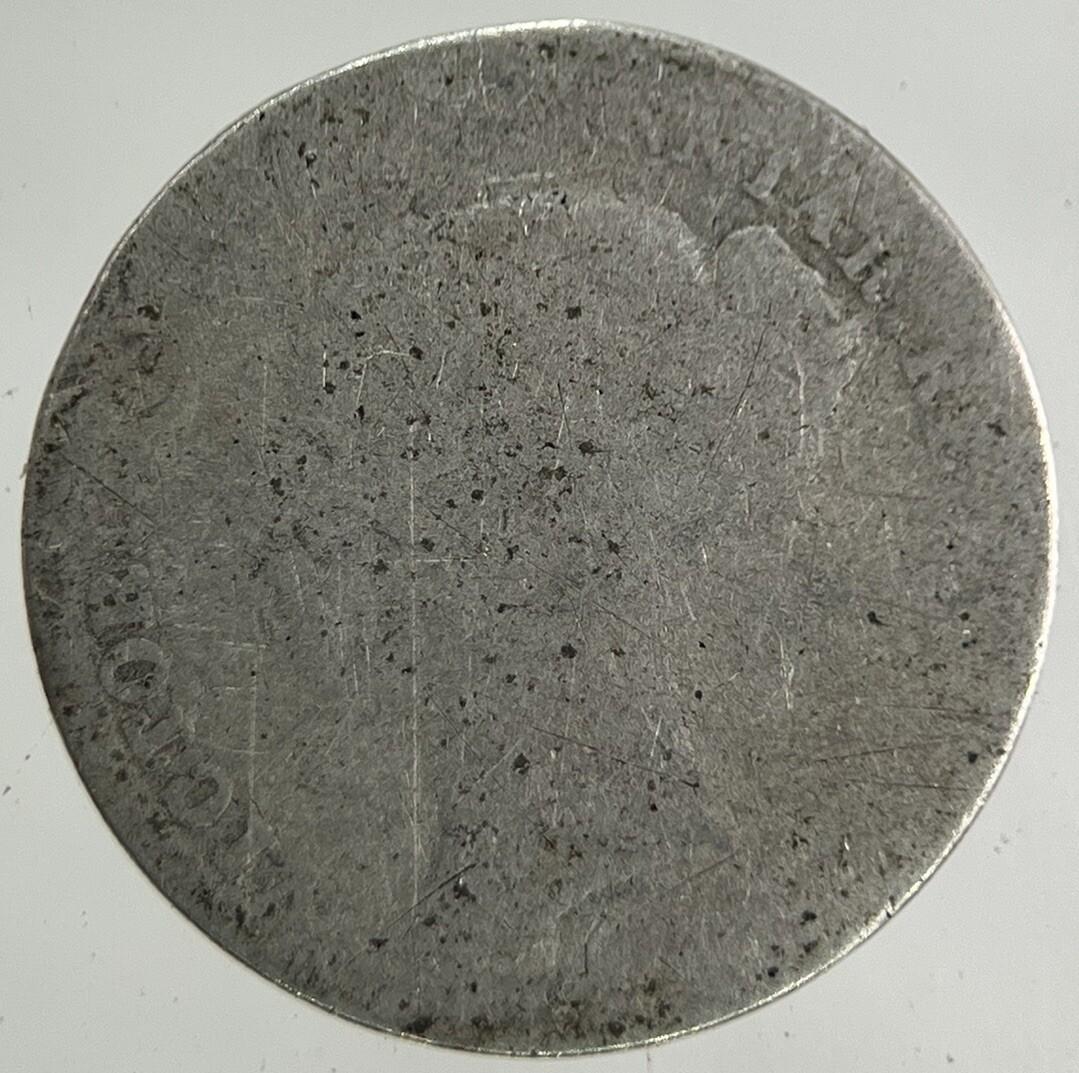 1875 Victoria Threepence Silver Coin | Fair Grade