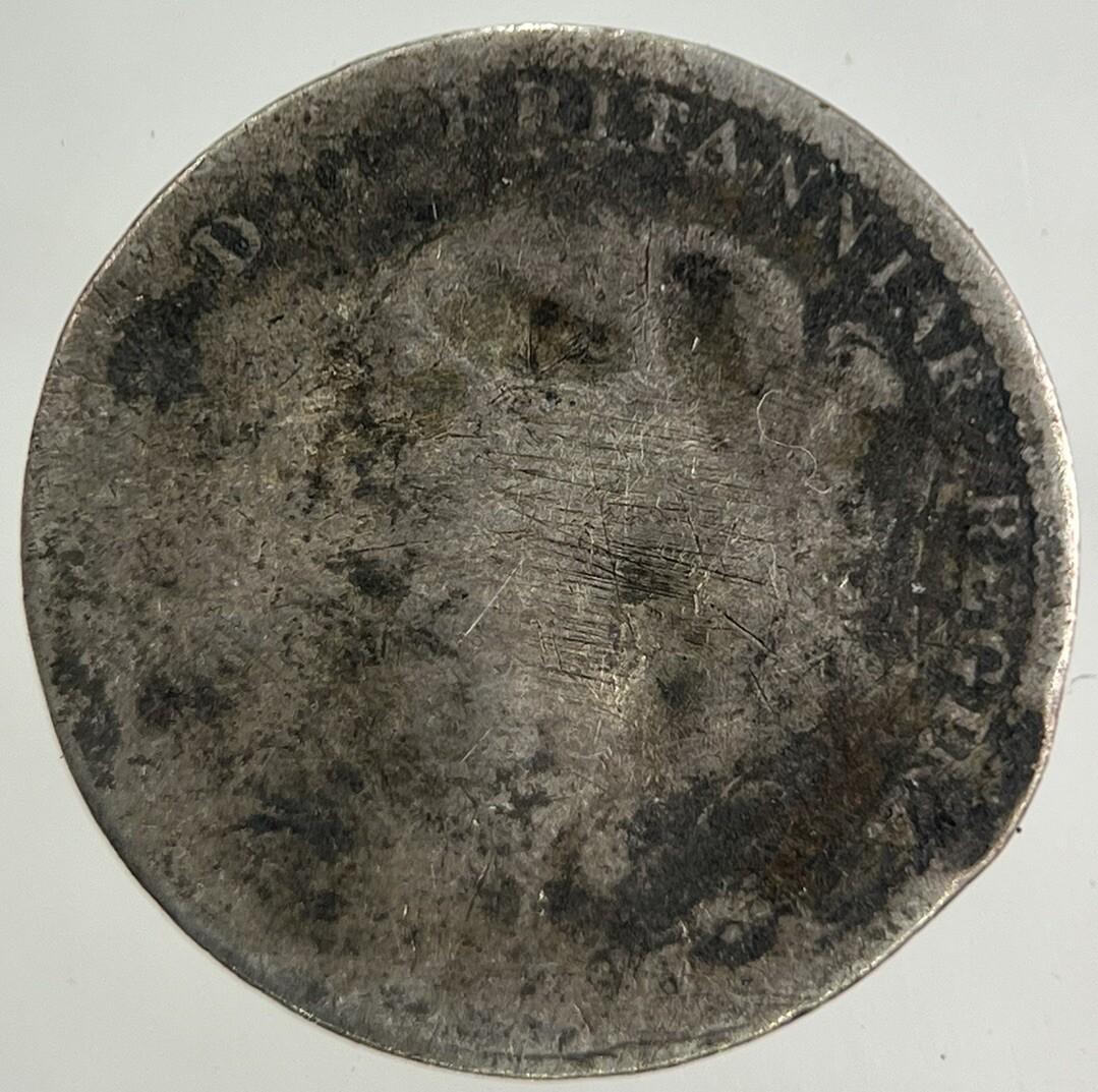 British Victoria Threepence Silver Coin | Fair Grade