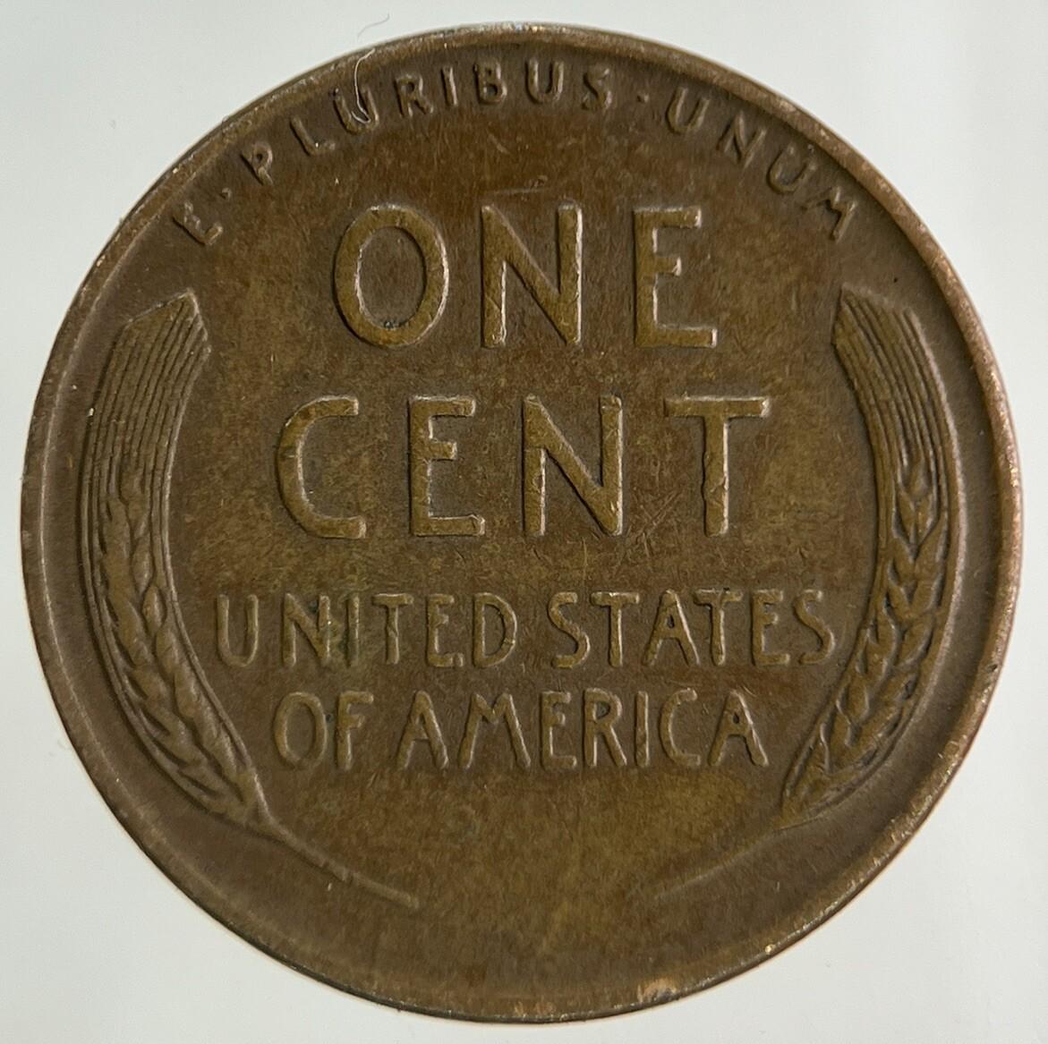 1951 US USA Wheat Cent Coin | Fine Collectable Grade