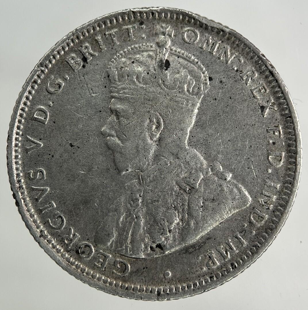 1913 West Africa One Shilling Silver Coin | Very High Grade