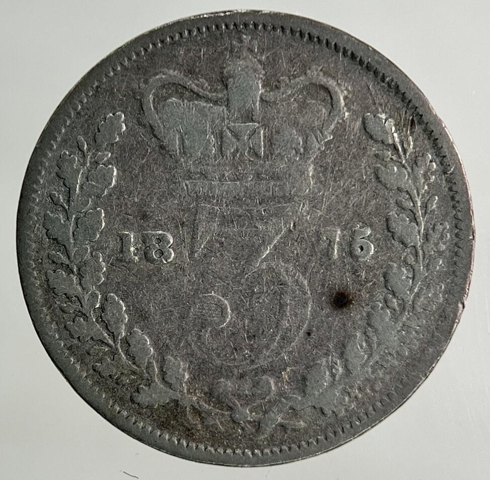1875 Victoria Threepence Silver Coin | Collectable Grade