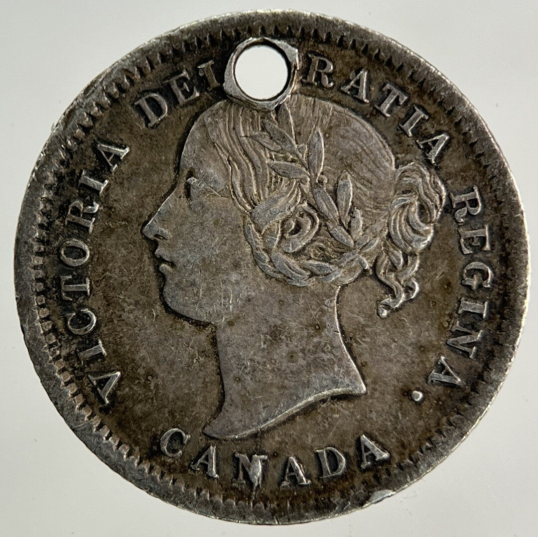 1871 Canada 10 Cents Silver Coin | Very High Grade