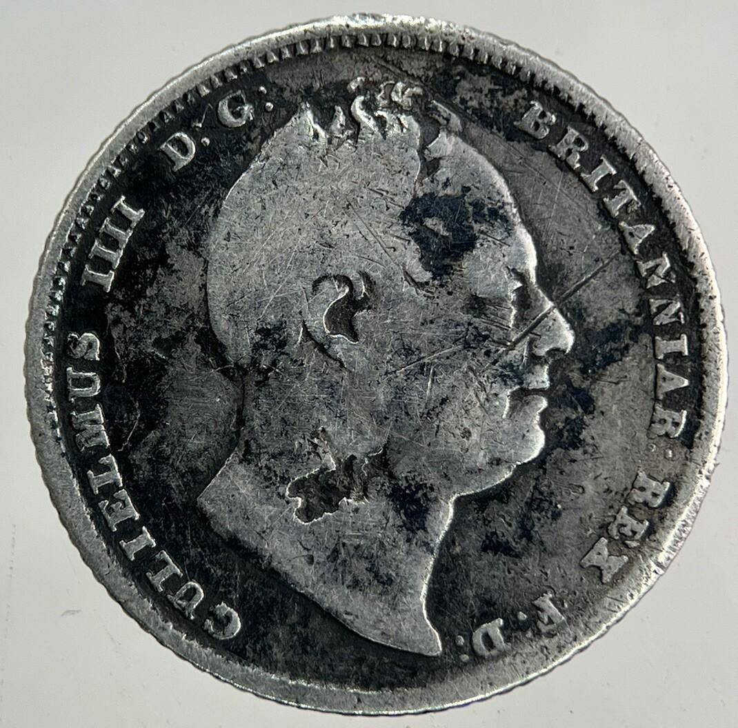 1835 William IV Sixpence Silver Coin | Collectable Grade