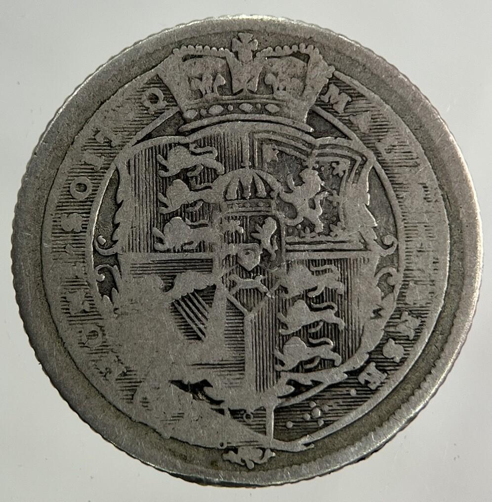 1819 George III 3rd Sixpence Silver Coin | Collectable Grade