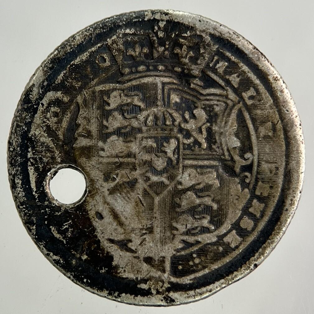 1816 George III 3rd Sixpence Silver Coin | Fair Grade