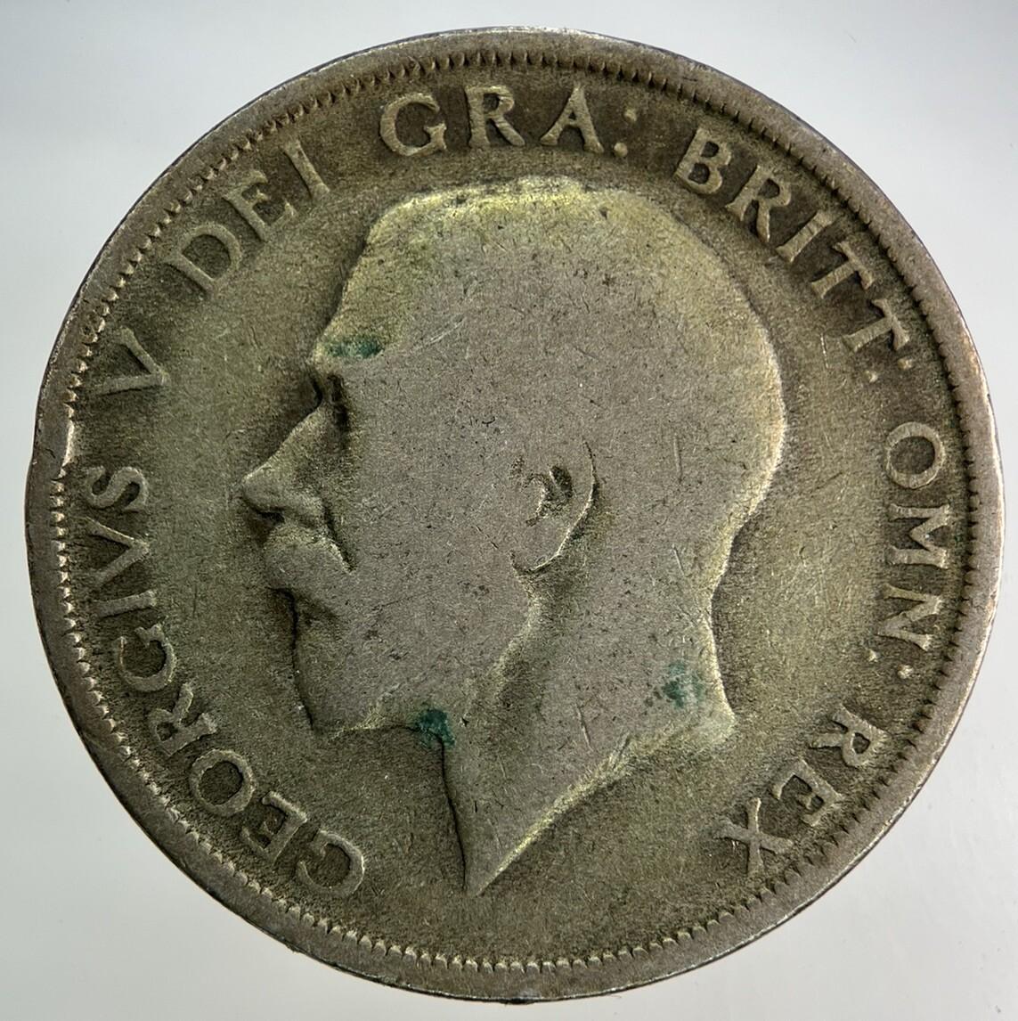 1920 George V Half-Crown Silver Coin | Collectable Grade