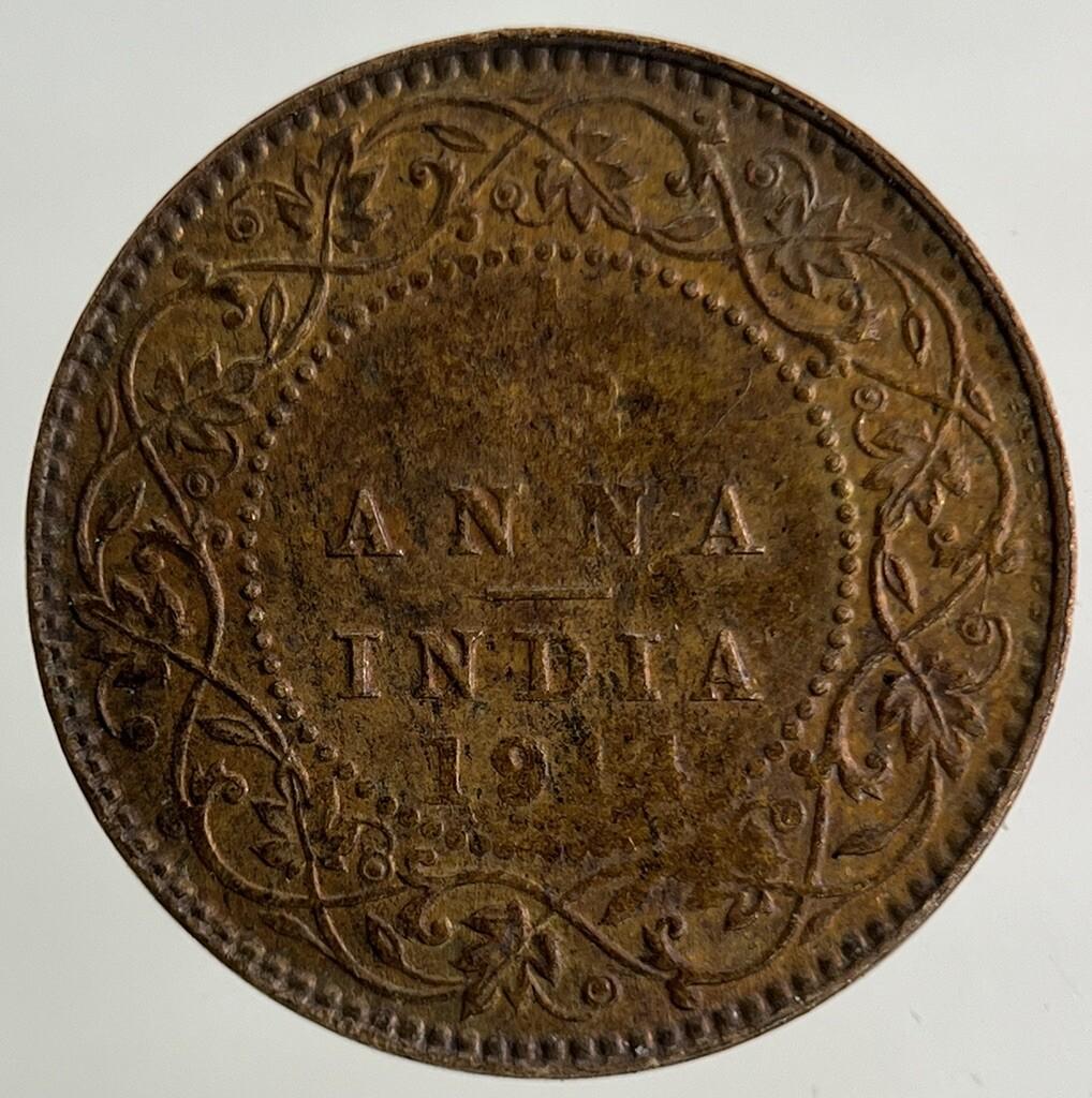 1914 India 1/12 Anna Coin | Collectable Grade