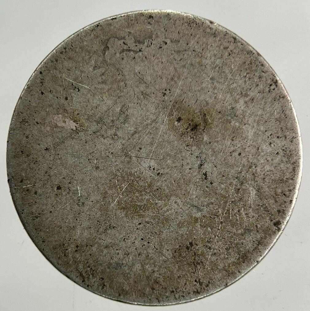 British Victoria Sixpence Silver Coin | Worn Grade