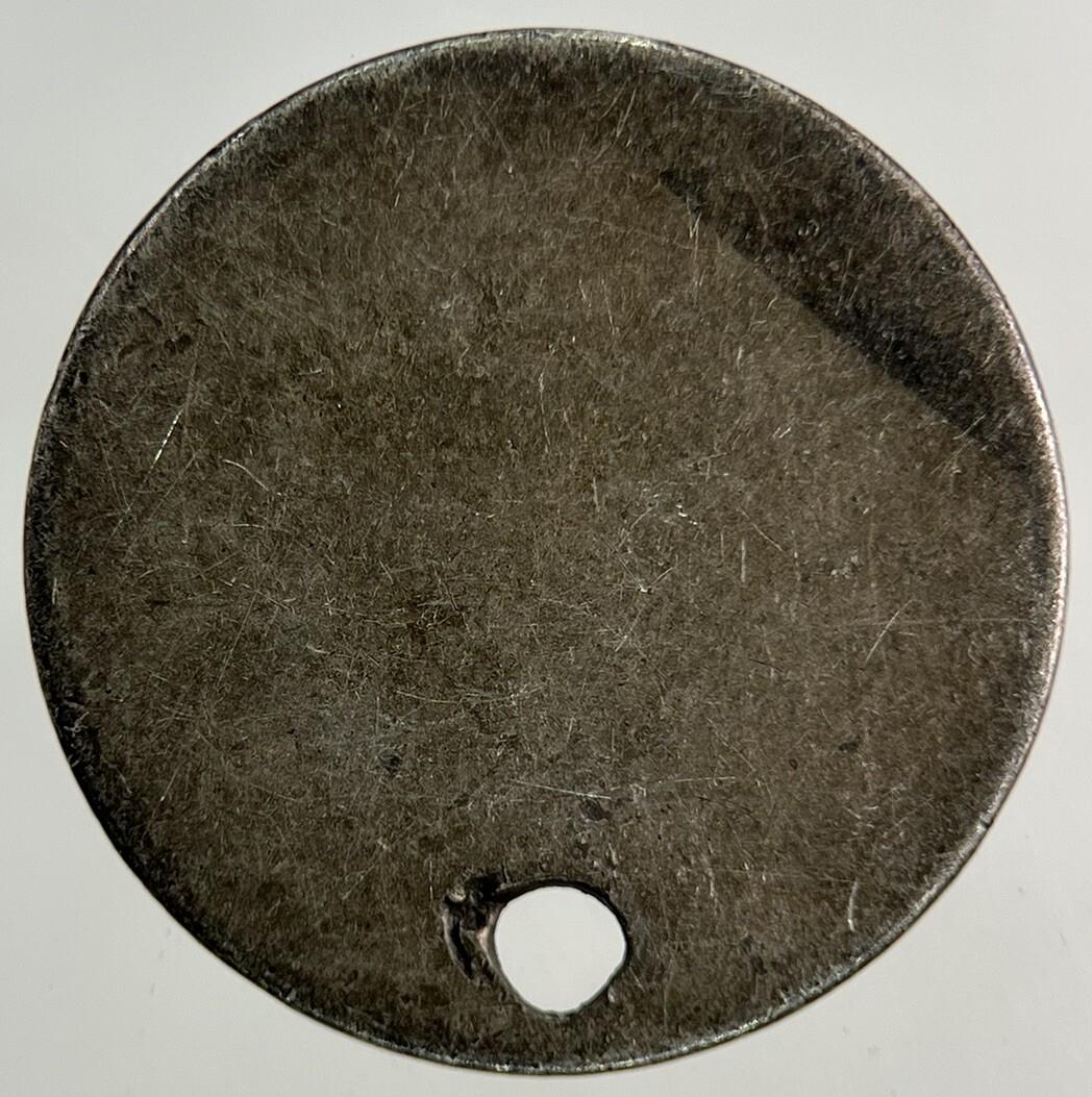 British Victoria Sixpence Silver Coin | Worn Grade