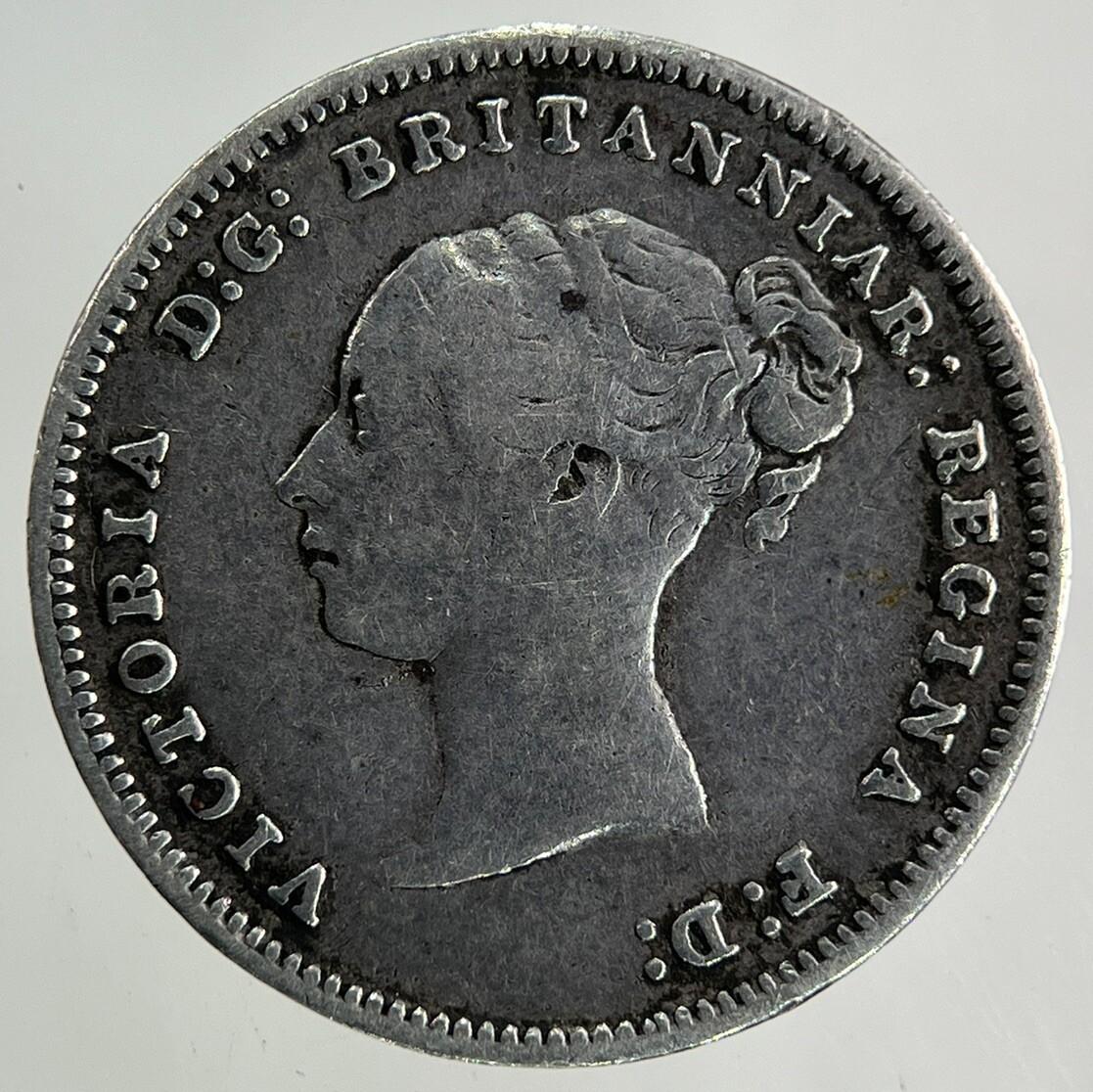 1880 Victoria Maundy Four-Pence Silver Coin | Fine Collectable Grade