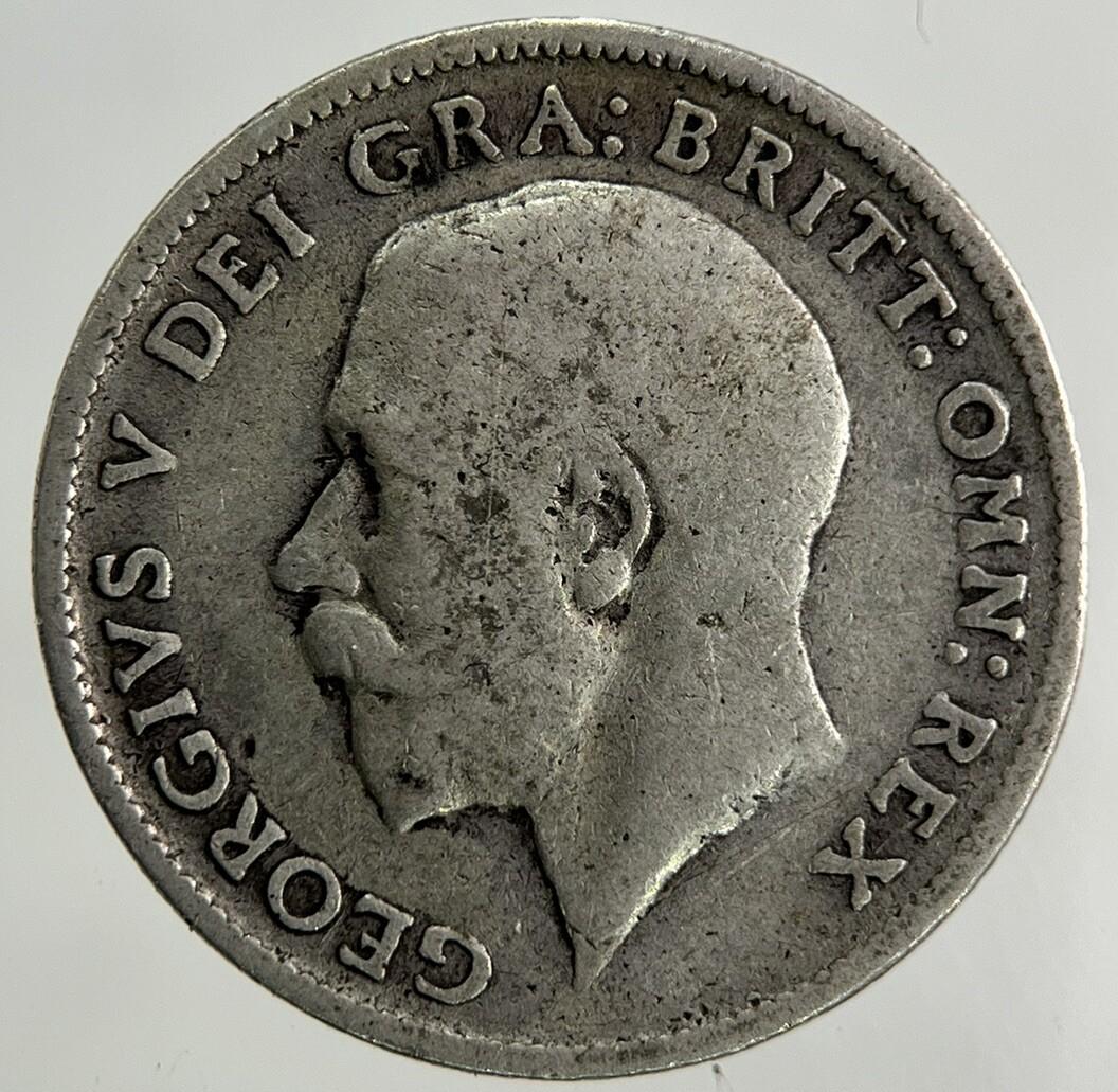 1919 George V Sixpence Silver Coin | Fine Collectable Grade