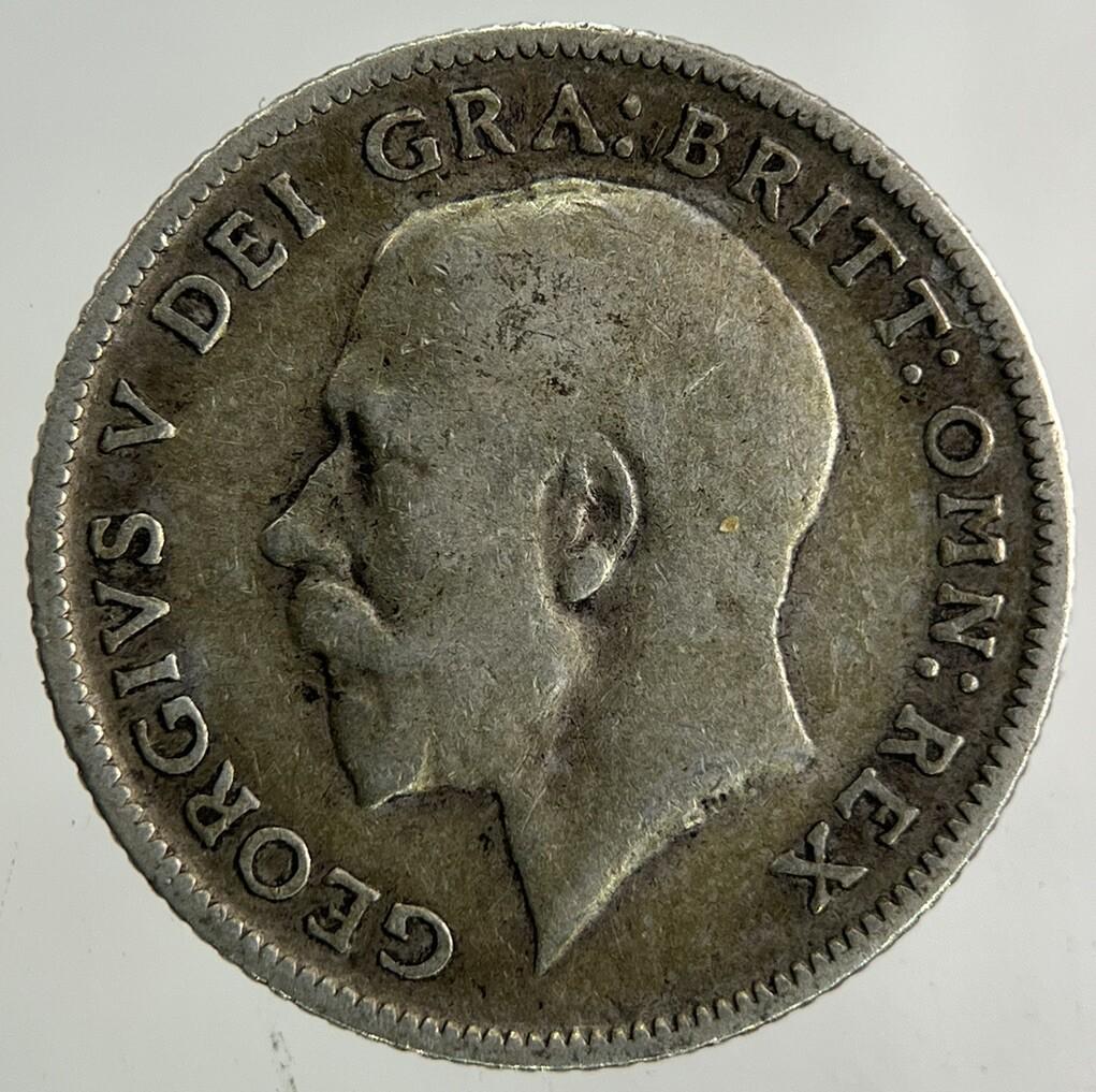 1915 George V Sixpence Silver Coin | Fine Collectable Grade
